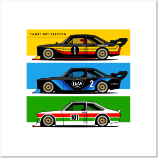 Escort mk2 zakspeed Posters and Art